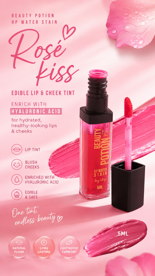 Rosé kiss Lip stain